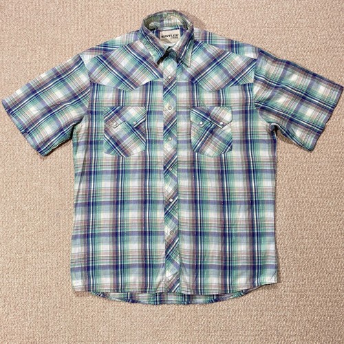 Vintage wrangler western shirt - western,