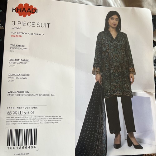 Ladies khaadi piece lawn - khaadi, 3