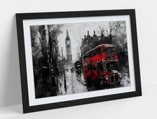 BLACK & WHITE LONDON STREET