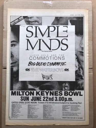 Simple minds milton - simple, keynes