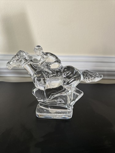 Waterford crystal race - crystal, horse