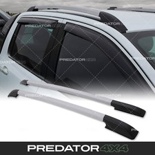 SILVER ROOF RAILS FULL LENGTH