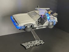 Back To The Future Delorean Playmobil Custom Acrylic Display Stand 