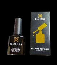 BLUESKY TOP AND BASE COAT-Nail Gel Polish UV LED Top Coat No Wipe 10ml Damagebox