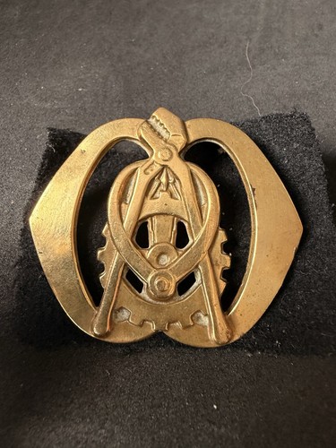 Vintage british army brass - british,