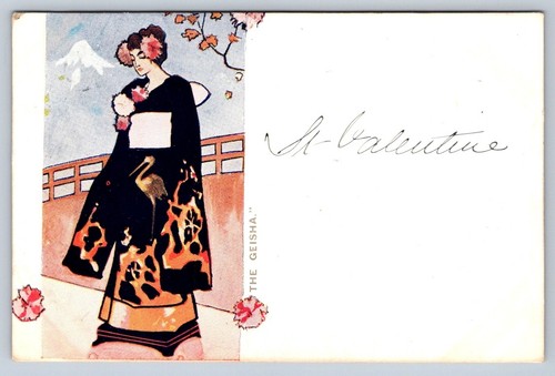 The geisha art nouveau - geisha',,