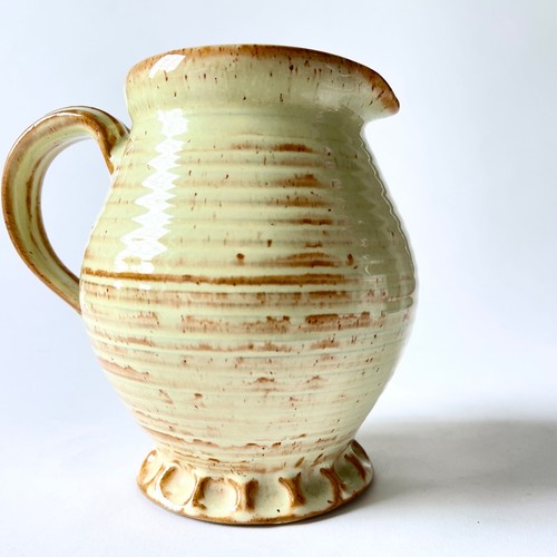Hand thrown jug - thrown, rustic