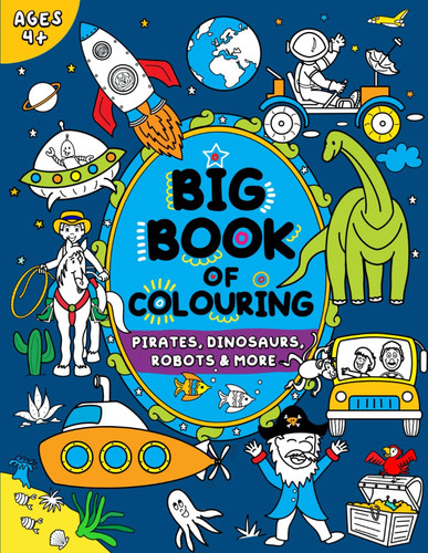 Big book colouring for - book,