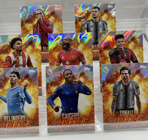 Fire inserts topps - -,