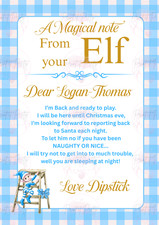 Elf Arrival Personalised