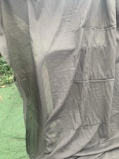 12 Metres Fine Cotton Voile Fabric Chocolate Brown Roll End 150cm Wide (B70