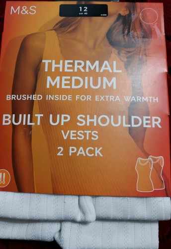 Ladies white thermal - white,
