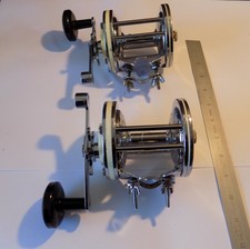A pair of vintage Mitchell 624 multiplier sea fishing reels VGC Good to go!