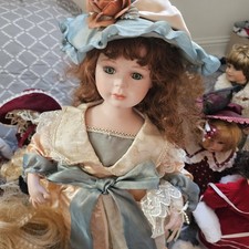 The Leonardo Collection Rebecca & Dog Porcelain Doll Elite Range Limited 75/1500