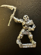 Vintage Citadel Skeleton Warrior Scythe 87 Warhammer Vampire Counts Undead OOP T