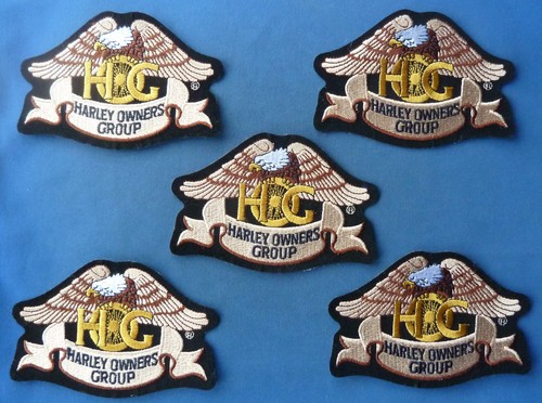 Harley davidson hog sew - 5x,