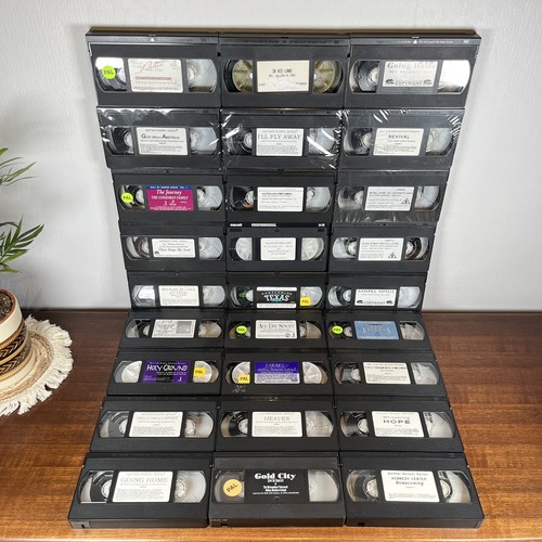 Vhs video tapes - vhs, craft