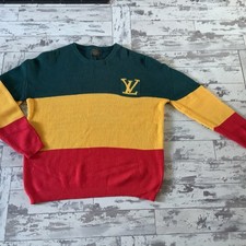 Rare Withdrawn Louis Vuitton Jamaican Ethiopian Rastafarian Inspired Jumper XL 