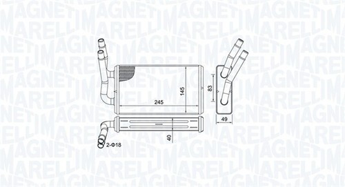 Heat exchanger interior - heat, exchanger,