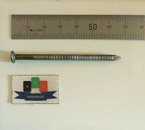 Steel annular ring shank nails - annular,
