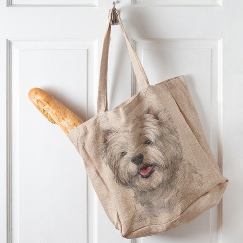 Westie shopping bag - bag, ladies