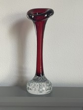 Vintage Bud Vase Bubble Glass