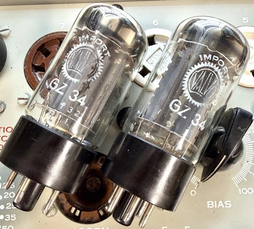 Nos matched pair - mullard, valvo