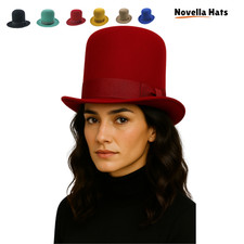 Premium Tall Bowler Hat –