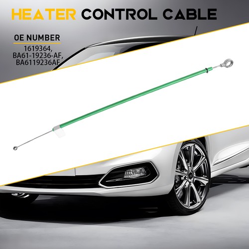 Heater control cable - for, ford