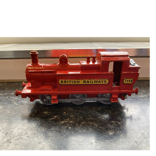 British railways red - red, budgie