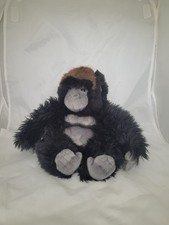 Keel Toys Sitting Gorilla 20cm Soft Cuddly Plush Toy.