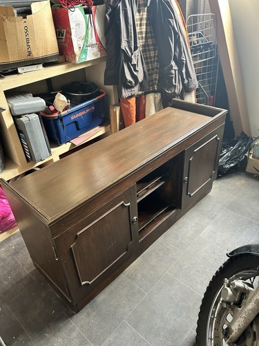 Solid wood dark oak aquarium - wood,