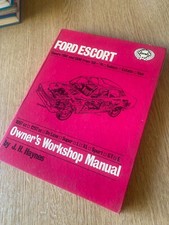 Ford Escort Mk1 Haynes Workshop Repair Manual 1300E GT 