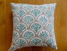 JANE CHURCHILL  18” ‘Coralli’ REDUCED- Coastal Themed Cushion Cover Zip