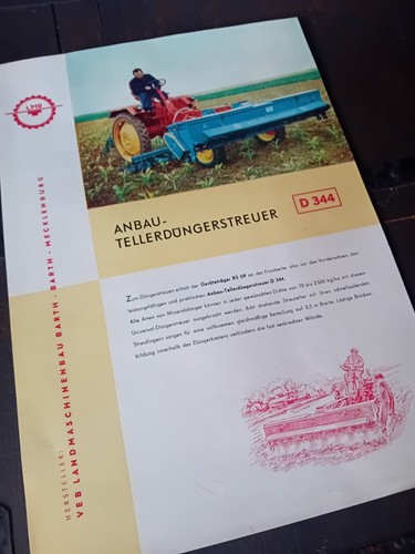 Anbau teller dung spreader - teller,