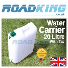 20 Litre 20 L White Plastic