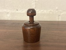 Vtg Pineapple Wooden Butter