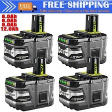 2-1X 8.0Ah For Ryobi 18V One Plus P108 Lithium RB18L50 RB18L40 Battery /Charger