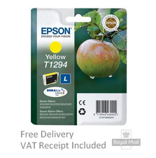 Genuine EPSON T1291 T1292 T1293 T1294 (T1295) Apple Multipack Ink Cartridges