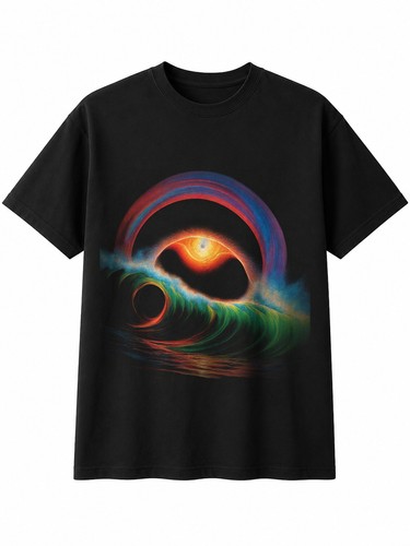 Neon breaking wave halo - neon,