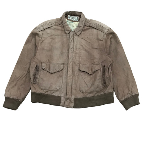 Leather flight jacket - flight, men’s