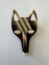 Lea Stein Fox Head Pin