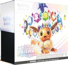 Pokemon Prismatic Evolutions Elite Trainer Box (ETB) - New & Sealed