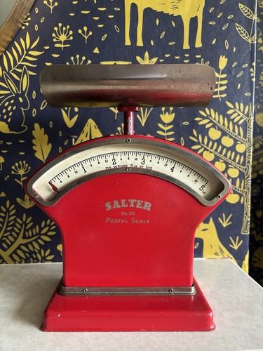 Vintage salter postal scales - salter,