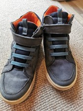 Boys ecco boots blue leather