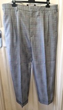 Men's 1940's Oxford Bags Trousers WWII reenactment 40's WW2 40s Prince of Wales