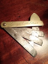 Georgian finely engraved brass