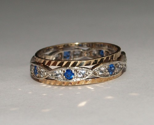 9ct yellow and white gold - 9ct,
