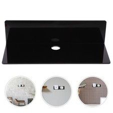 Wall-mounted Acrylic Shelf L Shaped Floating Storage Shelf Sundries Rack