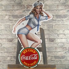 COCA-COLA Enamel Sign